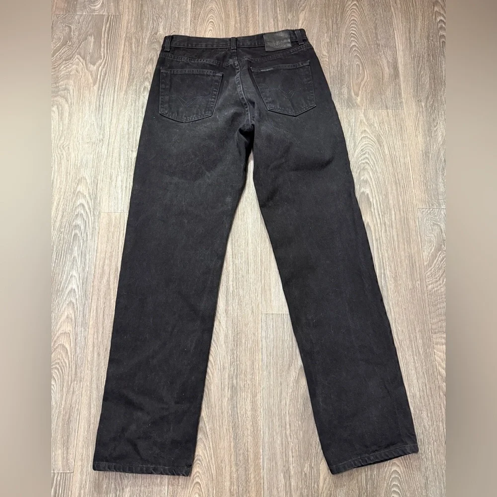 Vintage 100% Cotton Harley-Davidson Black Jeans 33x34 - Picture 7 of 9